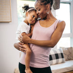 Nursing LUX Tank Top - Dusty Pink
