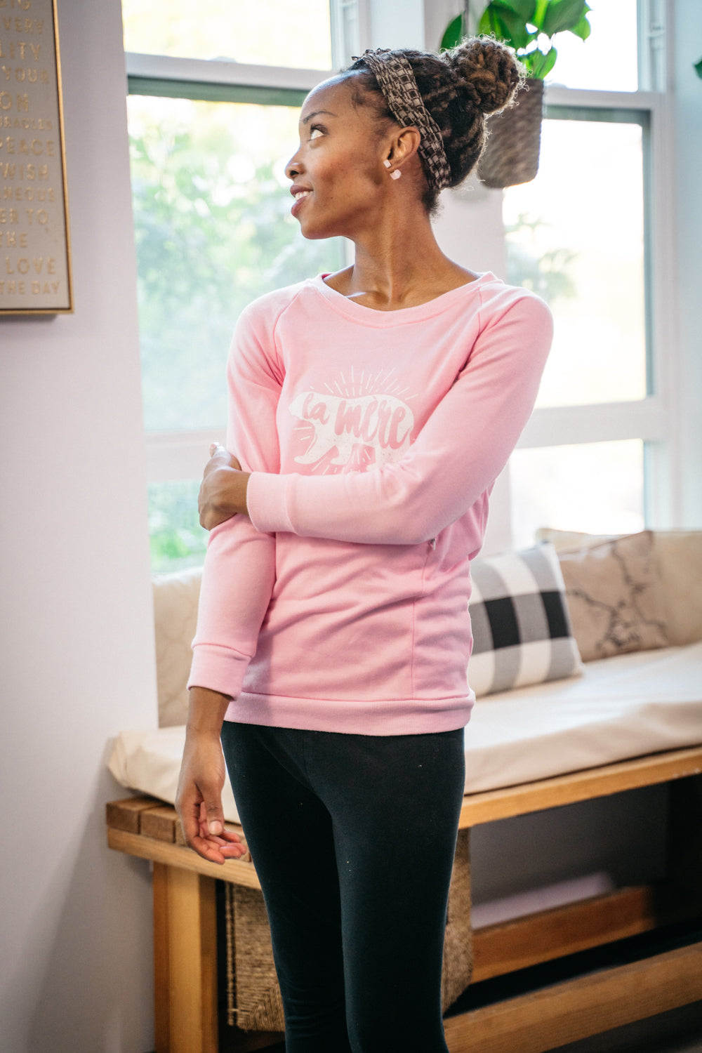 Nursing Sweatshirt For Breastfeeding, La Mere – La Mere