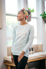 Nursing Sweatshirt - Sky Blue