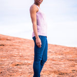 Nursing LUX Tank Top - Dusty Pink