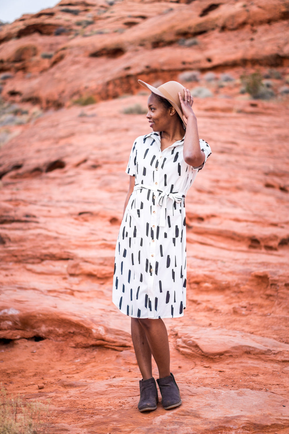 Line Dot Sophie Dress