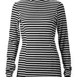 Nursing Striped Turtleneck Tunic