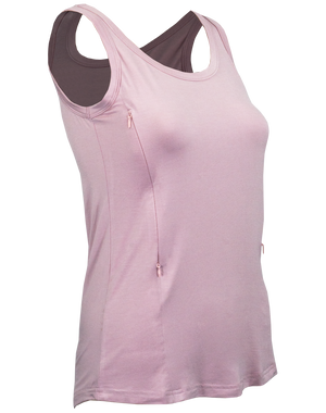 Nursing LUX Tank Top - Dusty Pink